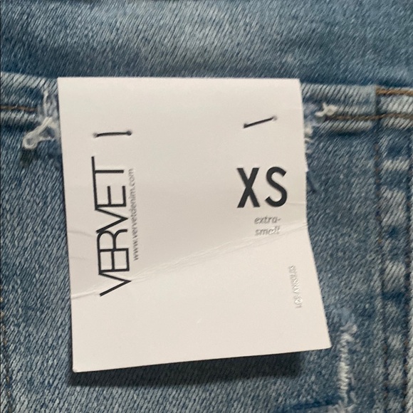 Vervet Los Angeles  Women's Cortney Stretch Mom Shorts Size XS NWT - Picture 7 of 11